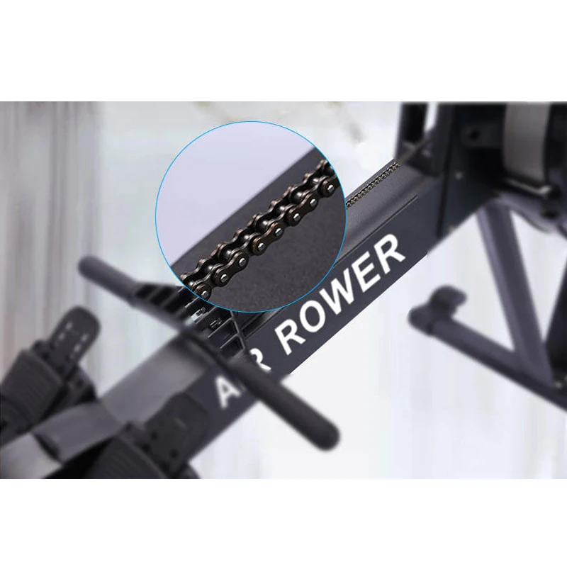 Rouser Fitness Portable Gym Air Rower State-of-the-Art Air Rowing Machine Equipment