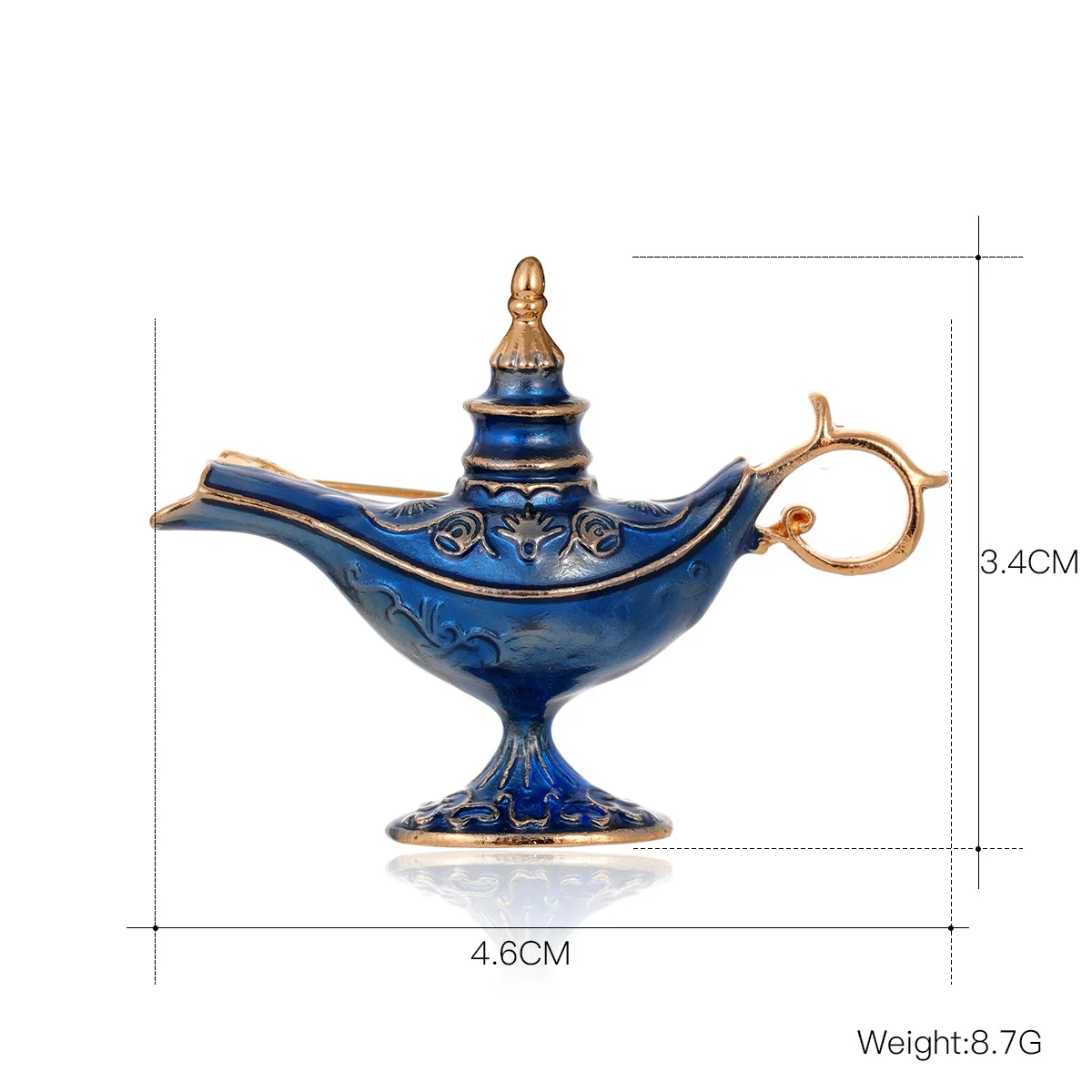 Exotic Brooches Women Vintage Divine Lamp Brooches Women Fashion Brooch Charm Jewelry 2024 New