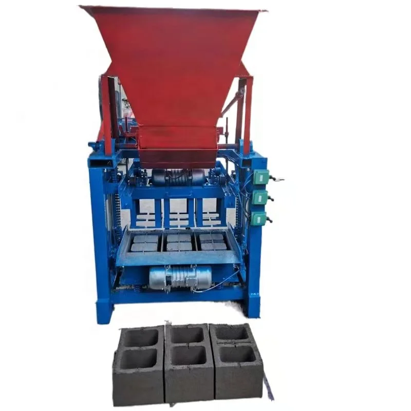 Professional Manufacture Of Concrete Block Brick Making production line In China BR4-35