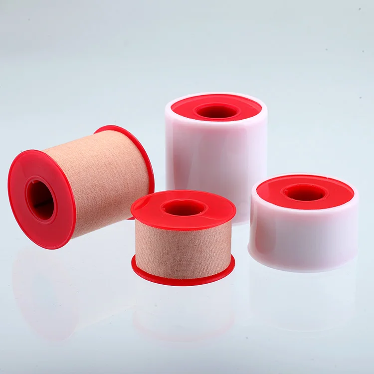 Surgical Cotton Adhesive Bandage Perforated Aperture Adhesive Wound Plaster Roll Zinc Oxide Plaster With Pores