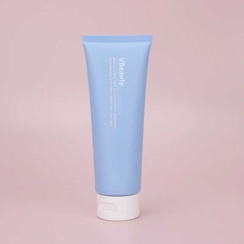 High Quality Flip Top Cosmetic Plastic Squeeze Tube Packaging for Cosmet Matte Squeeze Tube