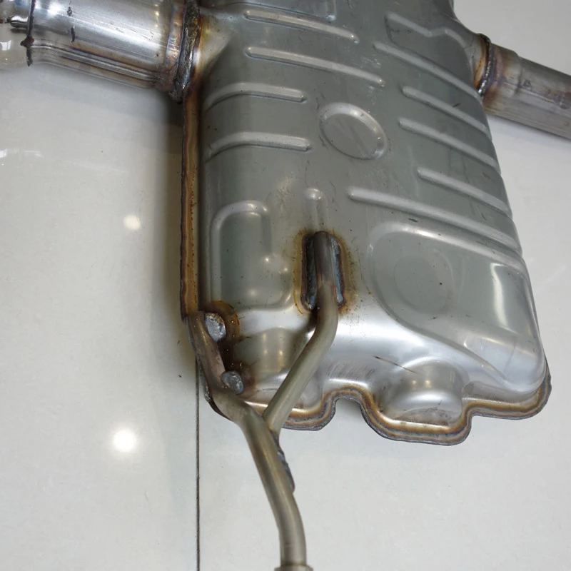 Muffler Flexible Exhaust Pipe With Diffuser For VW Golf 6 MK6 Refitted Upgrade To R20 GTI 2009-2016 Car Exhaust Muffler Pipes