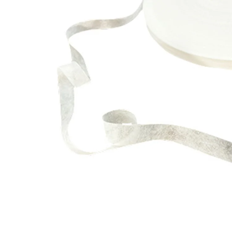 
20mm Eco-friendly adjustable white color material flat disposable nonwoven earloop 
