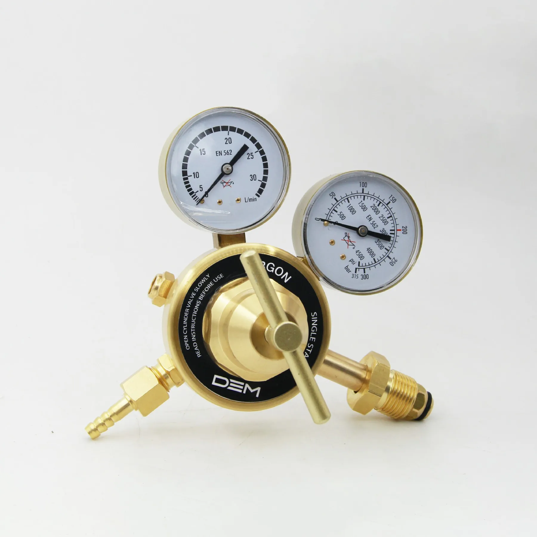 DEM CR0800-AR маленькое медное газовый аргоновый регулятор с низкой цене TIG и сварка металлическим электродом в инертном