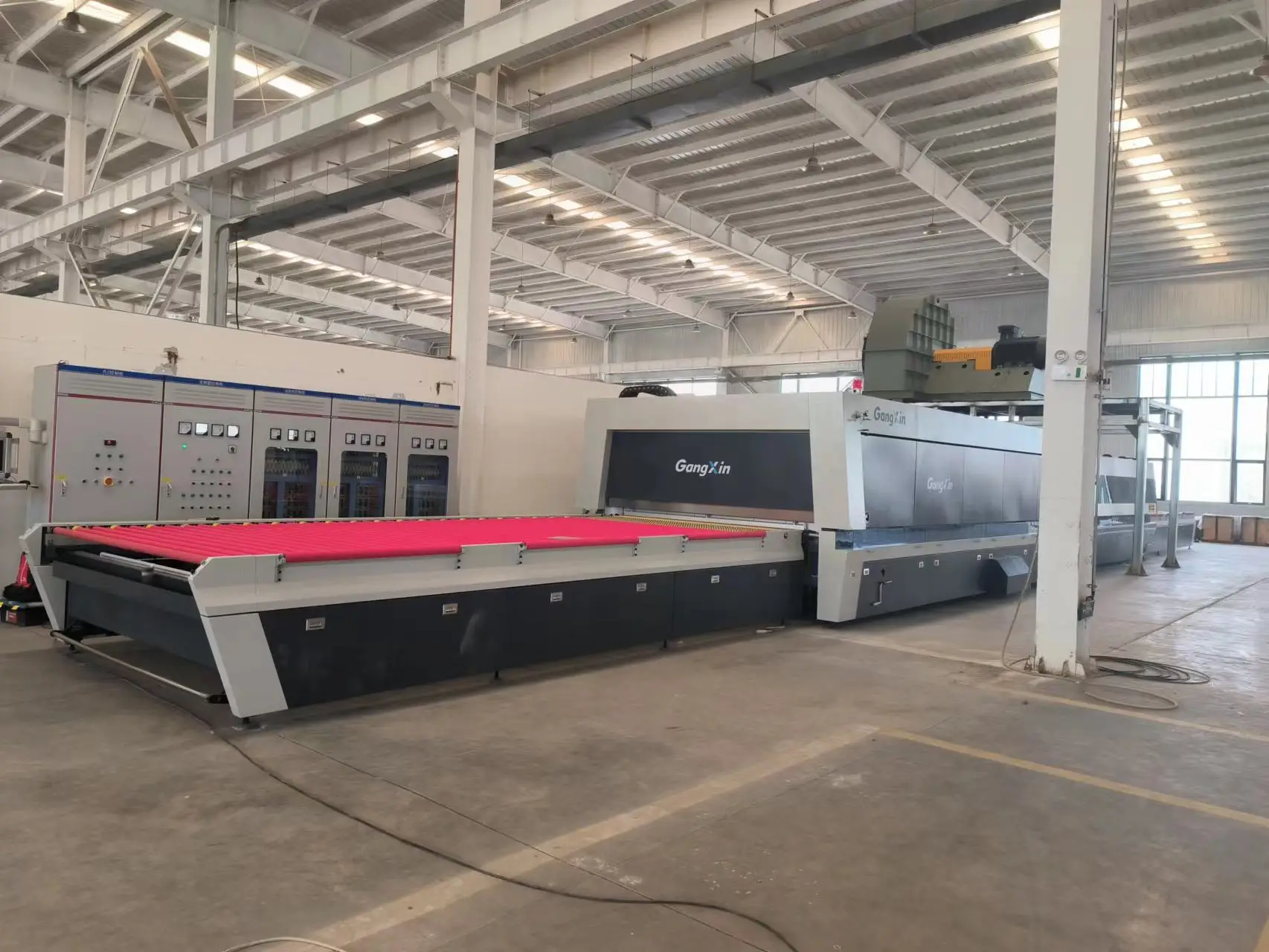 Tempering Machine Mini Glass for Glass Make Toughened Glass New Product 2022 Horizontal Tempered Competitive Price PLC Auto 75KW