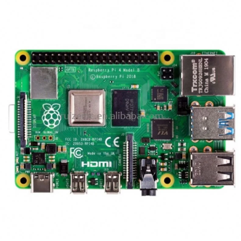 New Arrival Raspberry Pi 4 Model B 8GB RAM 1.2 version BCM2711 Quad core Cortex-A72 ARM v8 1.5GHz 64-Bit OS