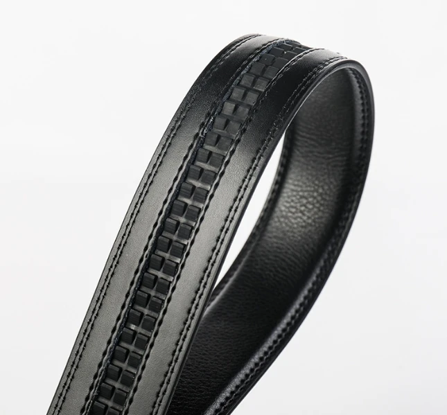 110/120/125 cm Length Real Top Cowhide Leather belt for men with Customize Metal Buckle