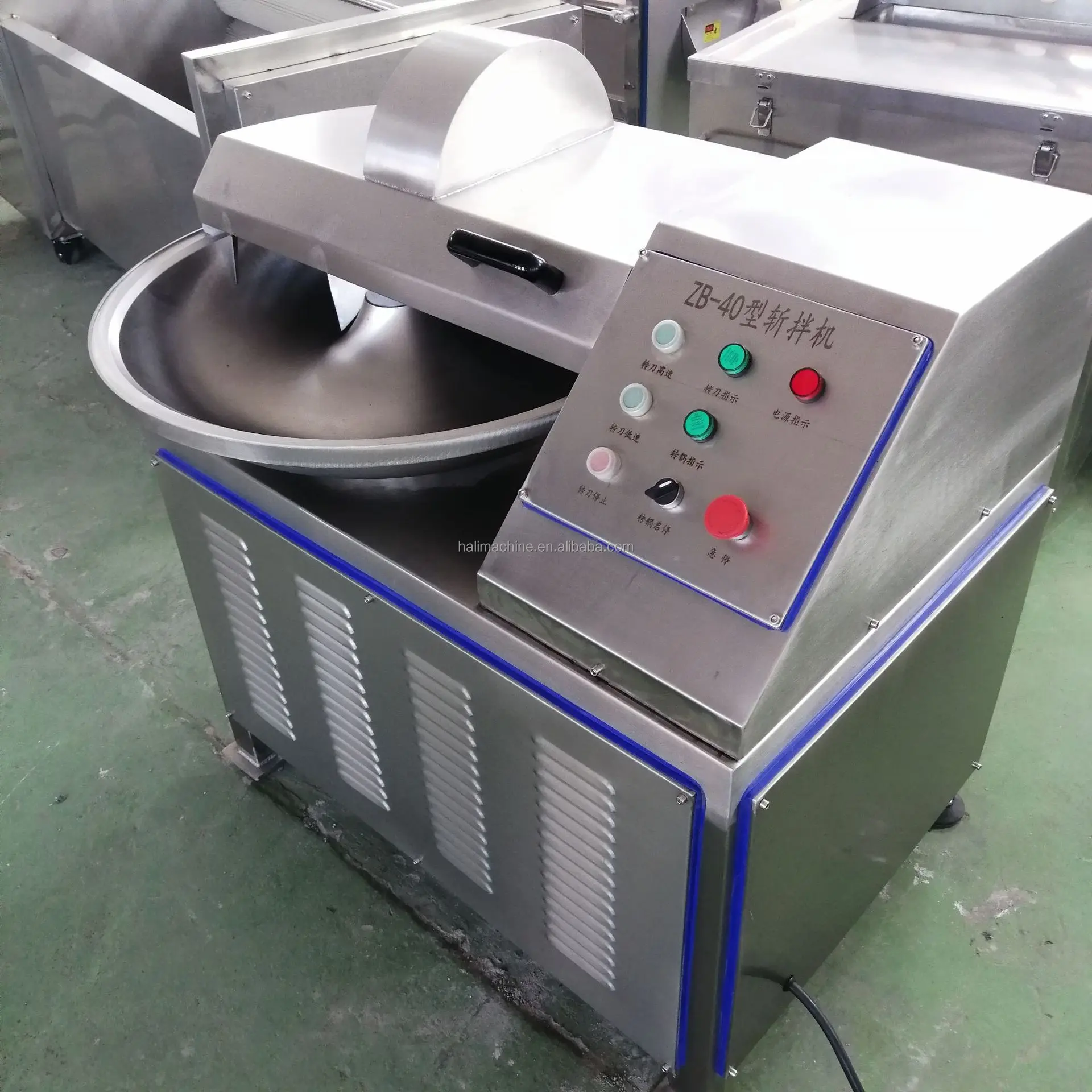 Factory Sale Sausage Meat Bowl Cutter Used / Vegetable Bowl Chopper Machine / Bowl Cutter Chopper Mixer