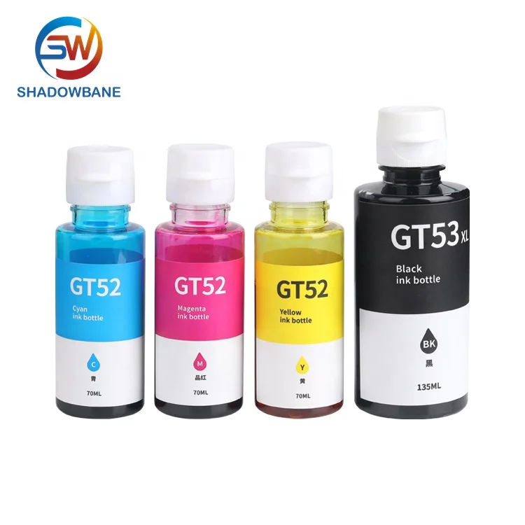 Printing Ink Empty Bottle HP-GT53 Refilling Cartridges For hp 319/410/419/500/508/511/515/518/519/530/531/538/571/615/618/655