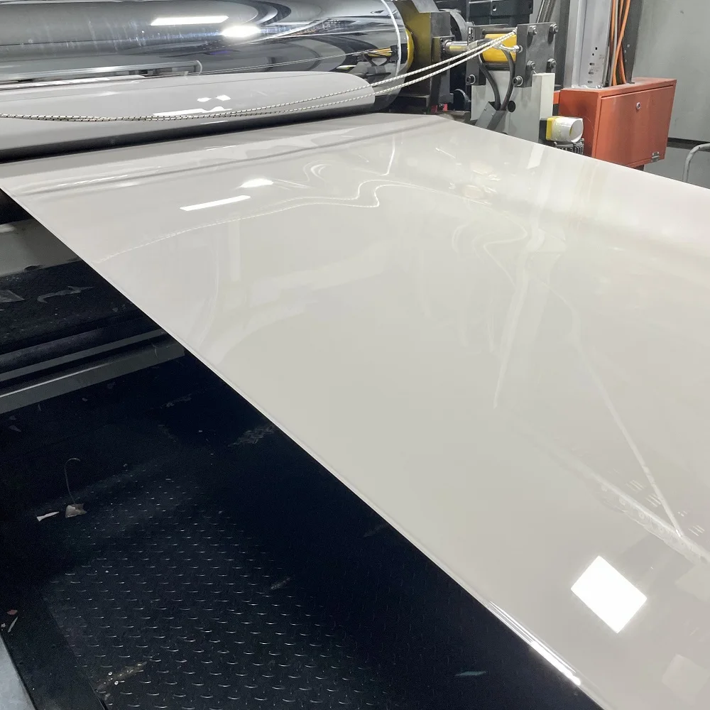 2022 New Plastic PETG Film Anti-static Flexible Clear High Gloss Color PETG Sheet Rolls For Furniture Lamination