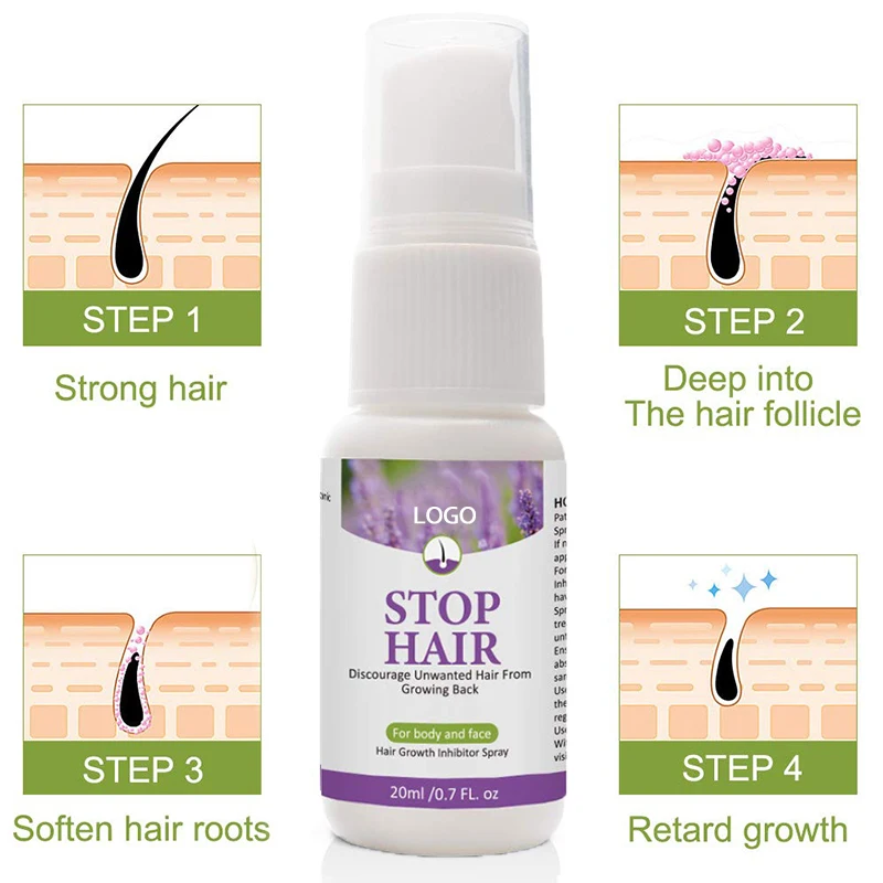 Фирменный органический спрей для удаления волос KouXin для тела и лица