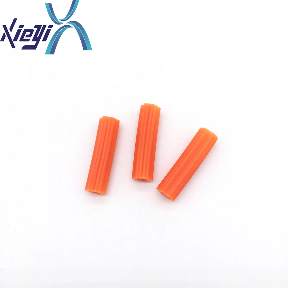 Fastener plastic fixing wall plug plastic straight through plastic wall plug PE