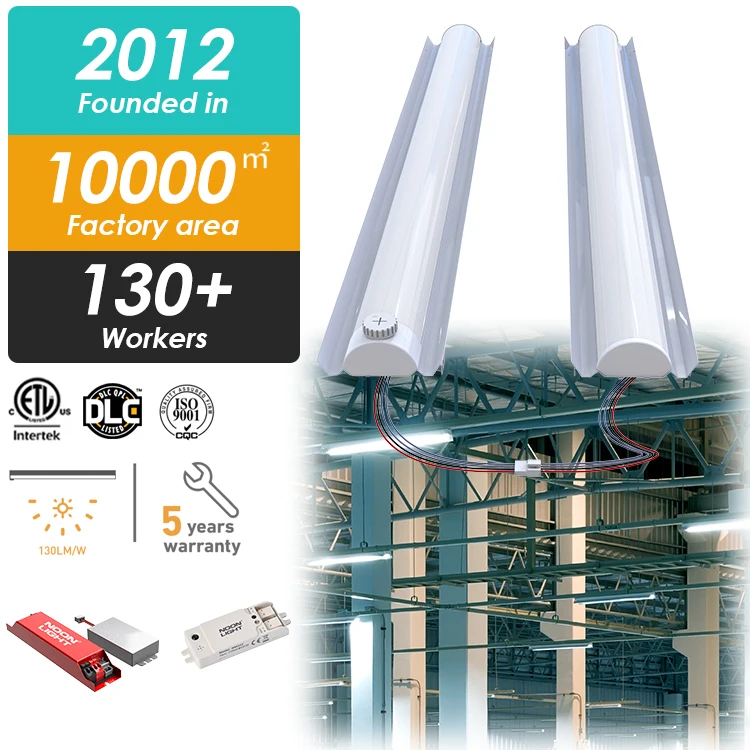 Noonlight Silvair Sensor CCT Adjustable Linear Led Strip Lighting Led Linear Light Retrofit