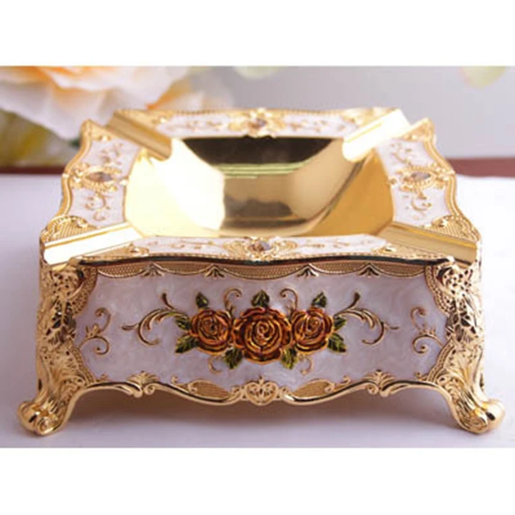 
Factory price custom logo metal pocket cigar standing ashtray for outdoor 