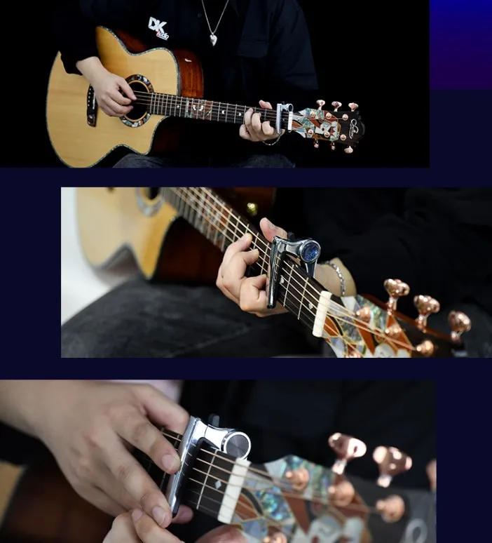 Your exclusive guitar capo DK iP-1 /iP-1-Pro exquisite workmanship alloy material adjustable ergonomic design guitar accessories