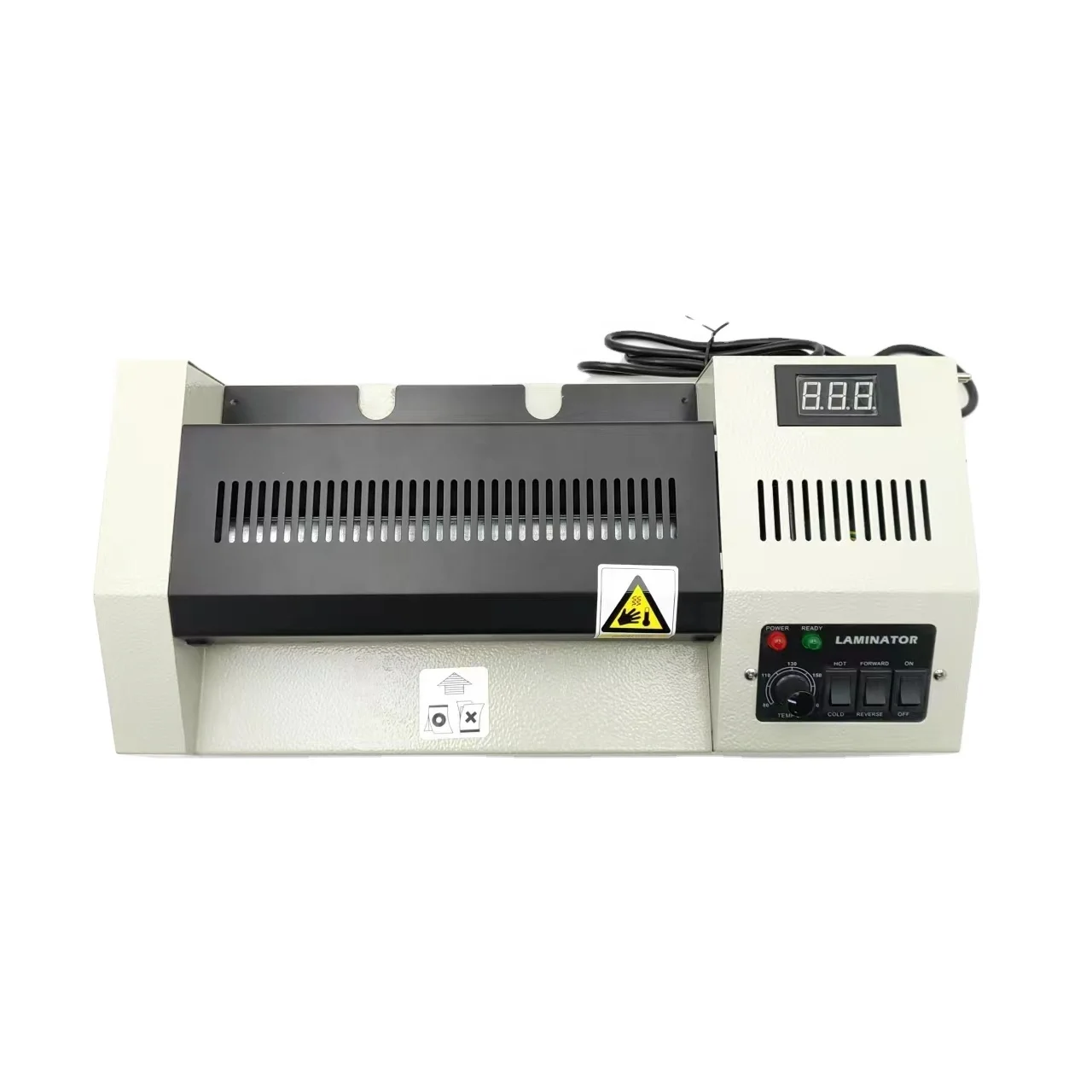 Прямая Продажа с фабрики, фотоламинатор 230 A4Size, горячая и холодная настольная машина для ламинирования мешков