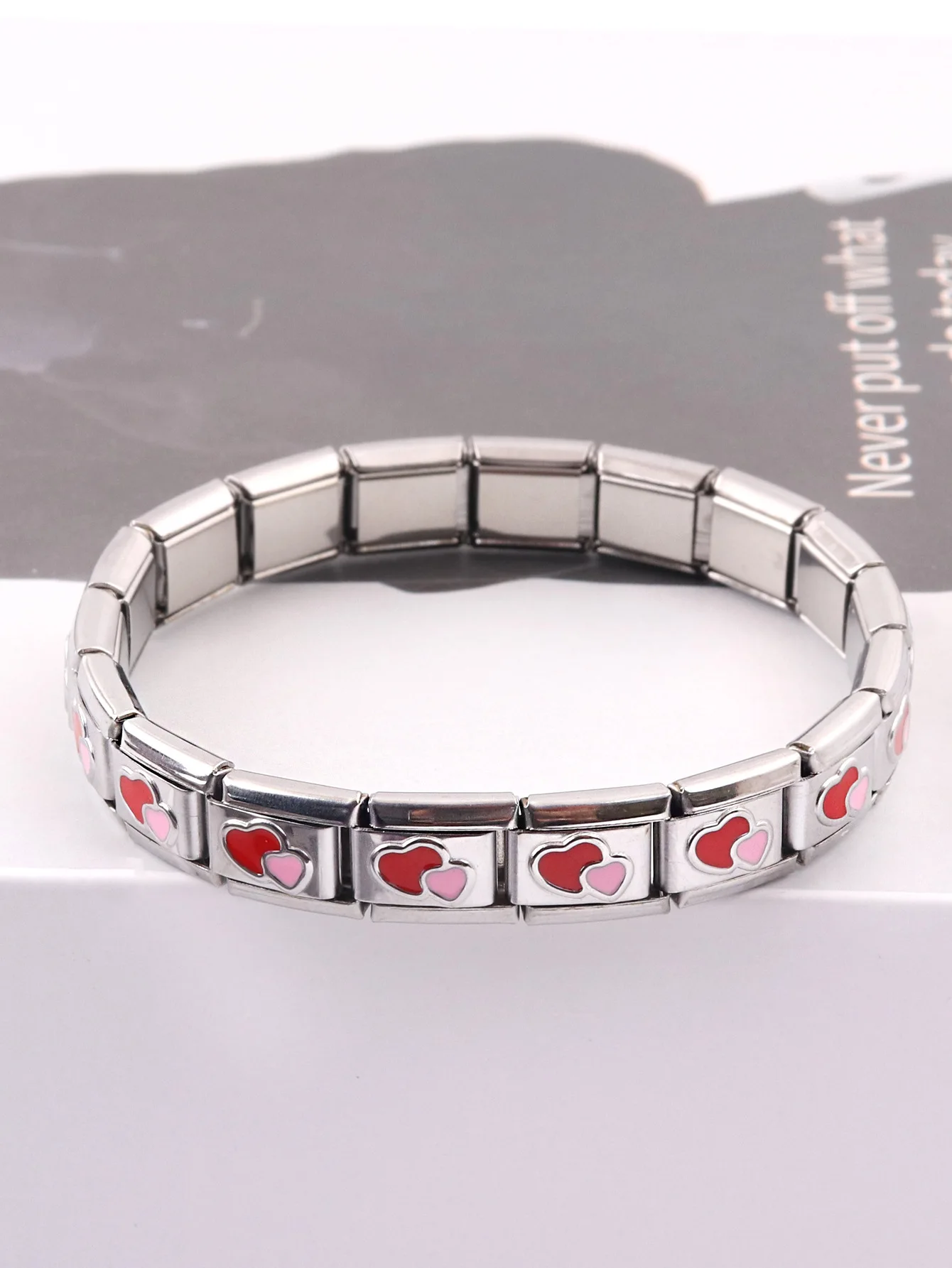 2024 Italian Charms Bracelet Sets with Starter Bracelet  Assorted Charms 9mm Modular Dismountable DIY Charm Link Bracelet