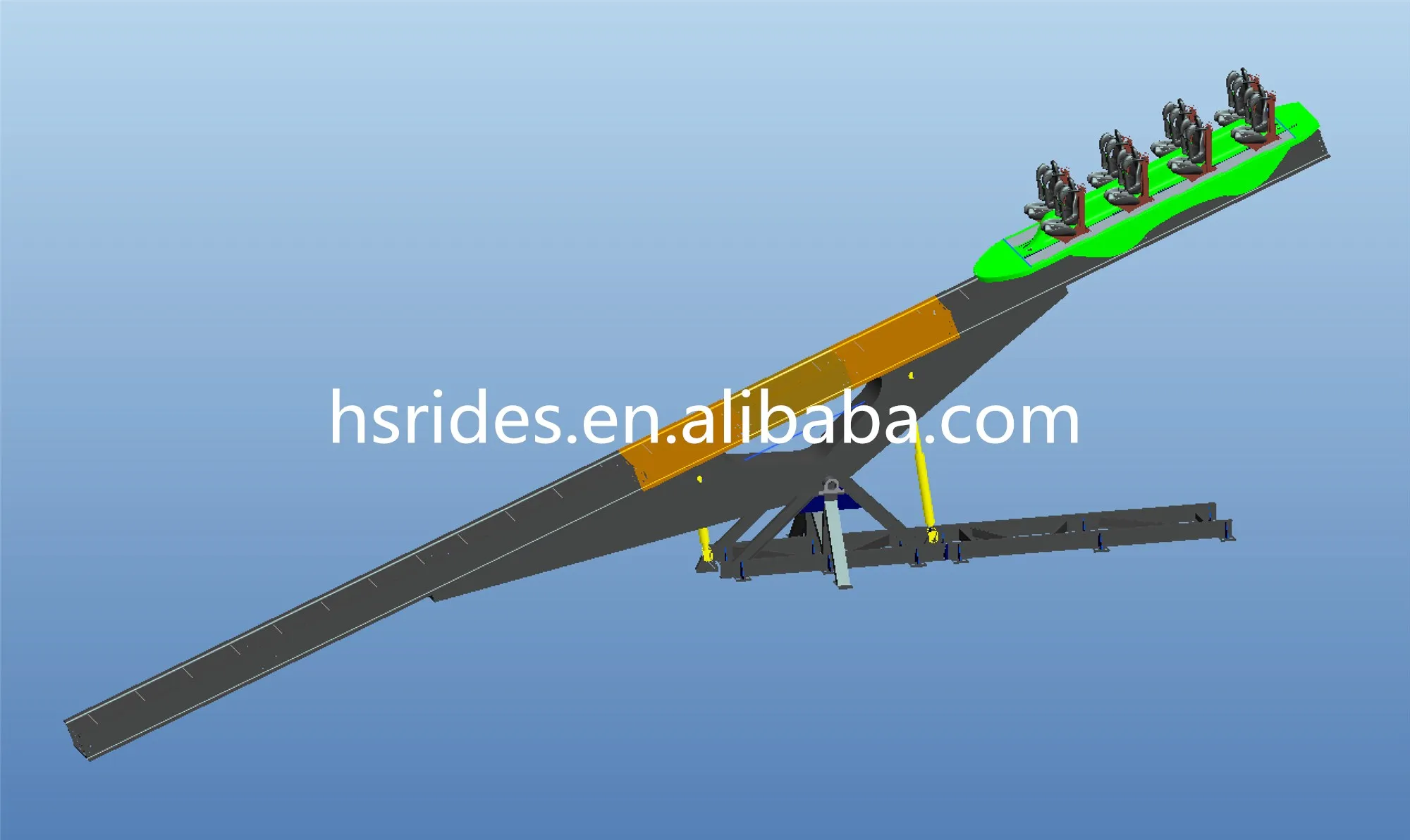 
Seesaw Amusement Rides Roller Coaster 