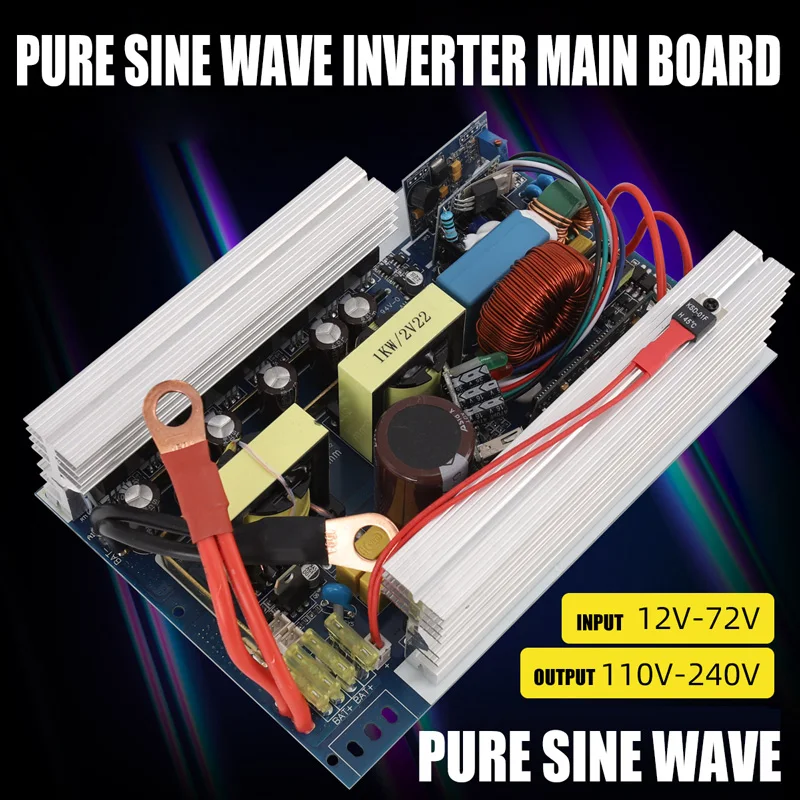 Factory wholesale pure sine wave inverter circuit board dc 12v 24v 48v 60v 72v ac 110v 240v 3000w main inverter board