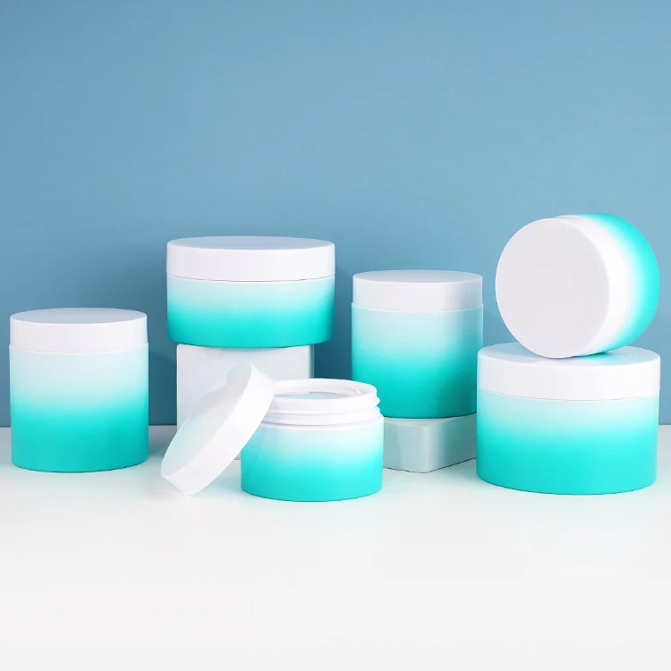 wholesale black white body cream jars container manufacturers custom bath salt price blue 30g 50g empty cosmetics cream jar