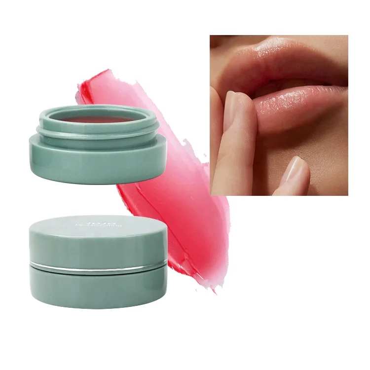 Private Label Organic Lip Care Cream Hydrating Moisturizing Plump Lip Balm Colorful Sleeping Sheet Lip Mask