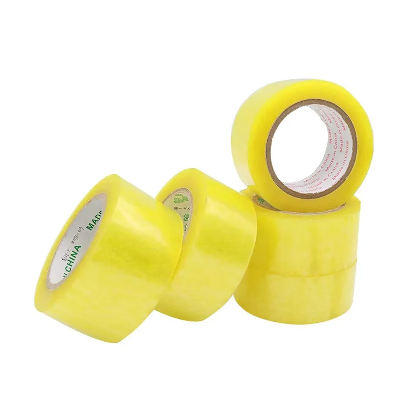 Transparent high viscosity tape logistics courier packing sealing tape thickened sealing tape