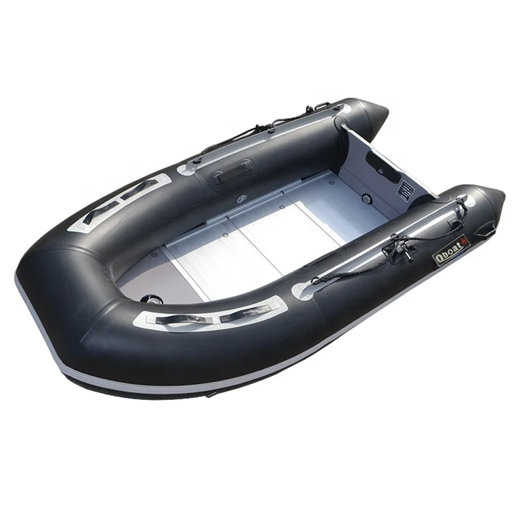 Korea CE Certified Inflatable Rowing Boat with Aluminum Floor for 4 Persons Made of Durable PVC or ORCA Hypalon