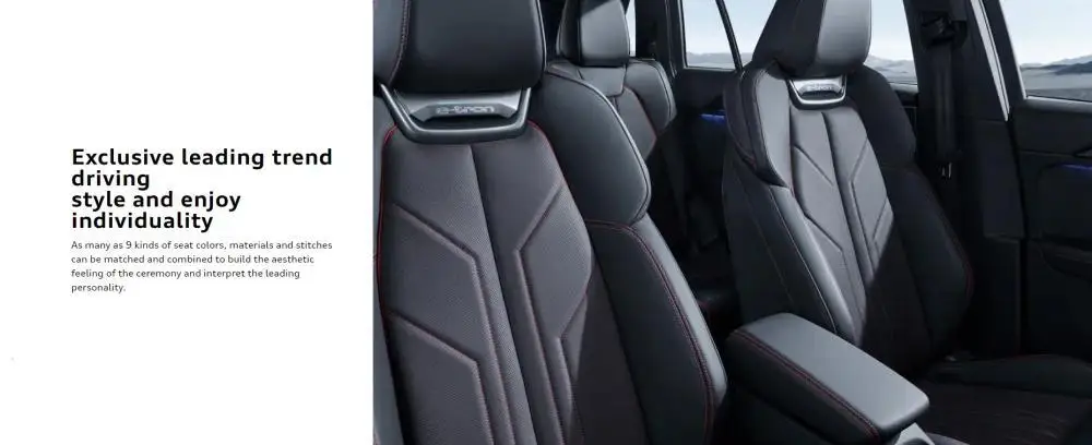 Luxurious Audi Q5 E-Tron Used Electrical Car High Speed New Energy Vehicle 4 Wheel Drive Pure Electric Car