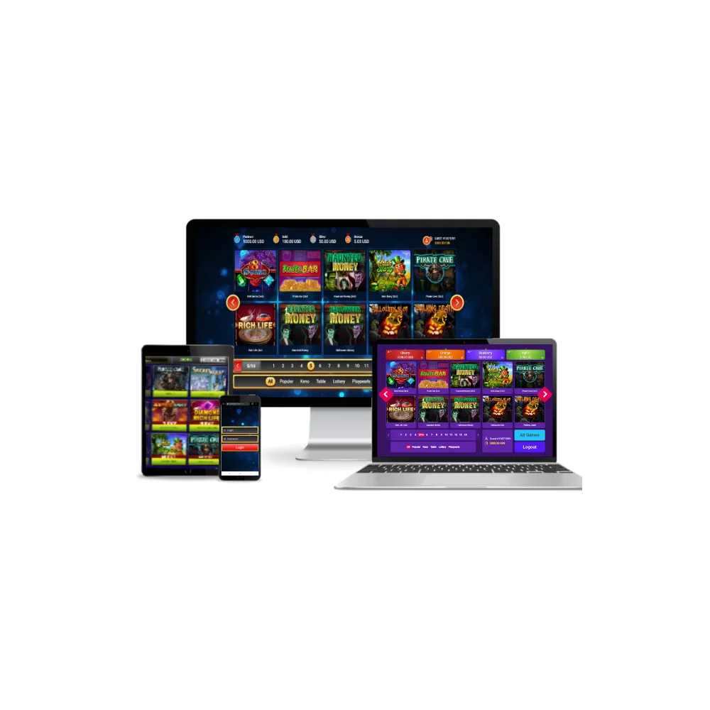 WEBLIMA. Platform for betting shops. 100+ different games