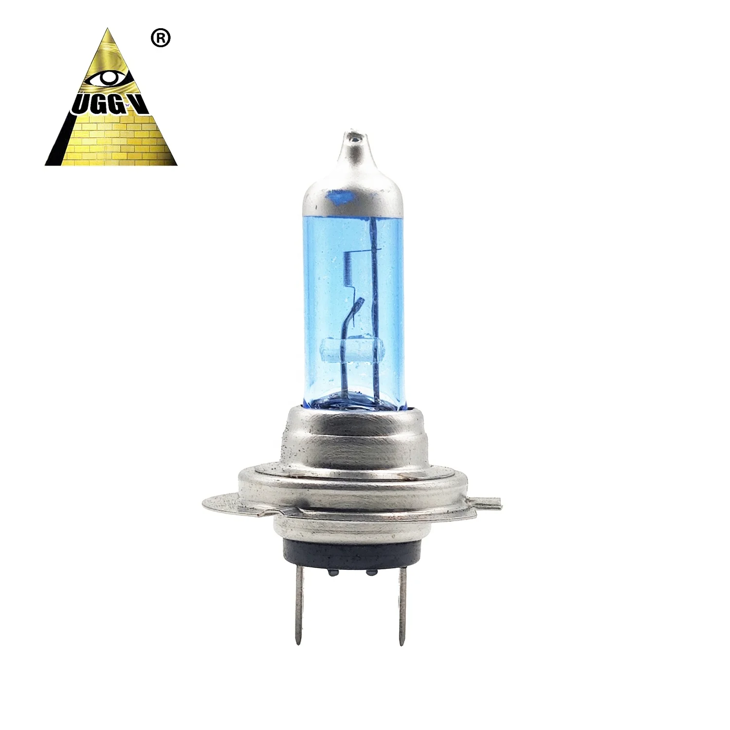 H7 Super White 55W 100W Car Headlamp Halogen Bulb UGGV Factory Auto Lighting System 12V Quartz Material 360 Car Headlamps EV