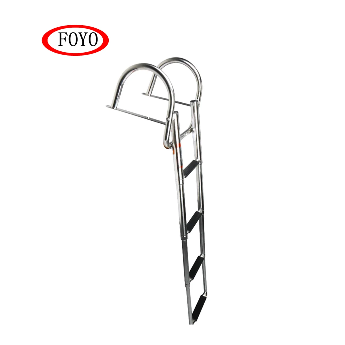 FOYO Brand Stainless Steel 4 Step Telescoping Bathing Ladder Yacht Ladder With Factory Price