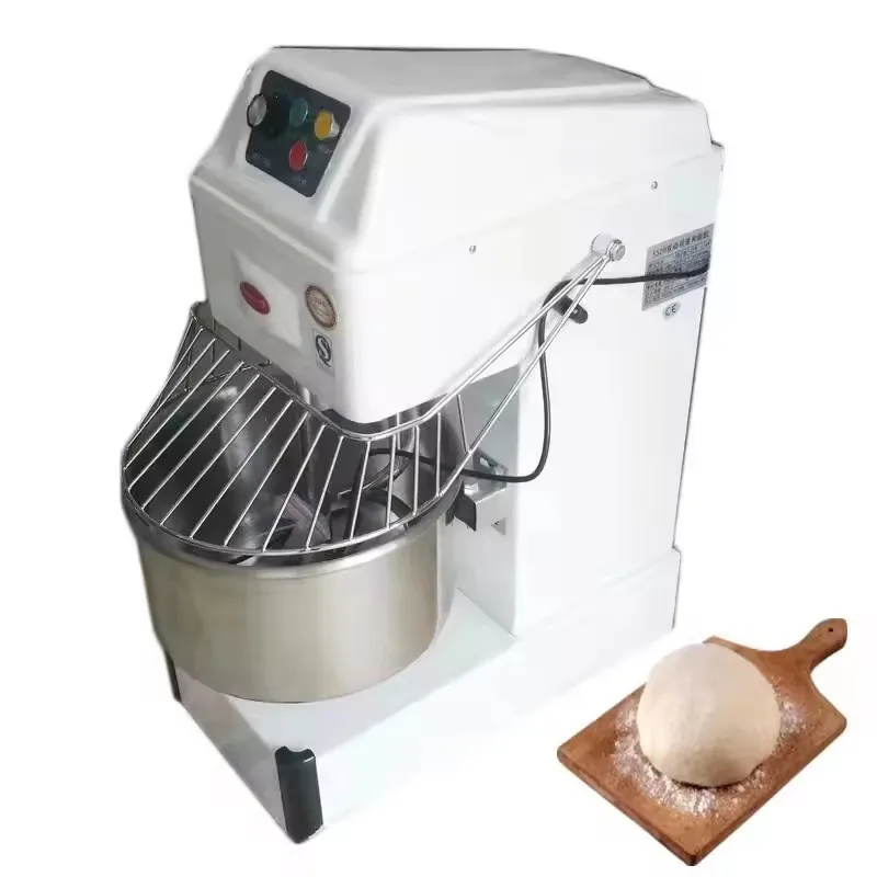 Electric Automatic Stand Dough Hook 40L Commercial Splash Guard Bread Pizza Flour Egg Bread Making machine Dough Mixer