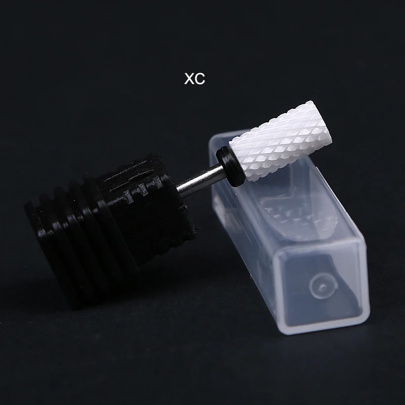Cone Carbide Nails Drill Bit Rotary Burr Cuticle Clean Bits Milling Cutter For Manicure Nail Salon Tools