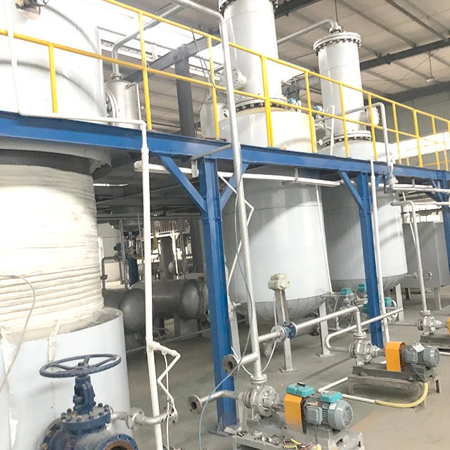 factory sell used oil refinery machine black engine oil recycling machine