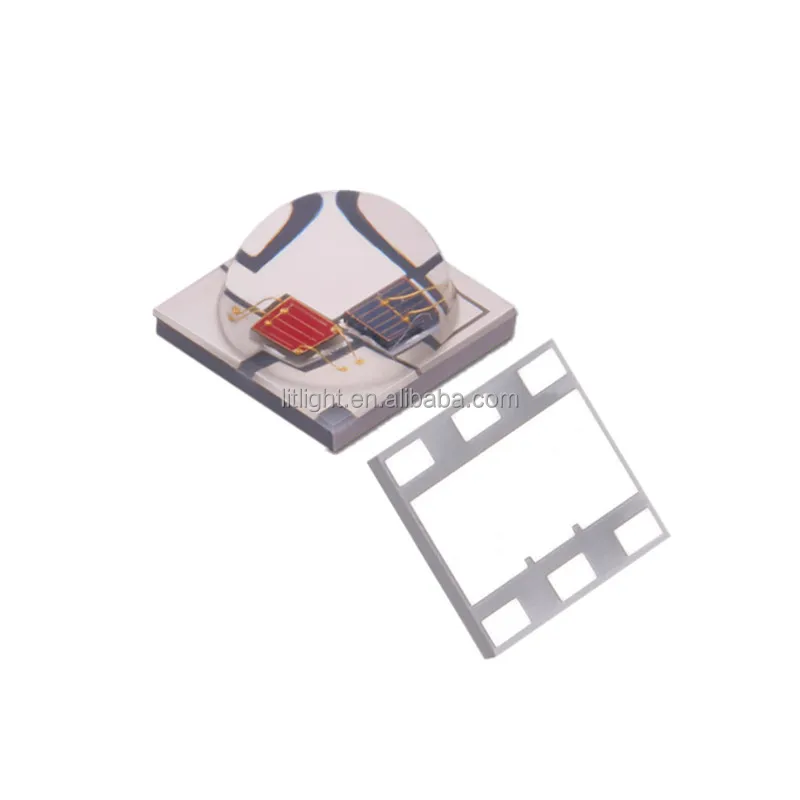 Hot New Bi-color 660nm+850nm dual wavelength light source 3030 3535 5050 SMD LED chip red+IR bicolor for medical beauty therapy