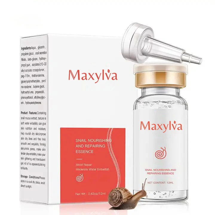 Snail100% hyaluronic acid liquid whitening spot shrink pores ampoule anti-acne regenerative Skin Care Serum