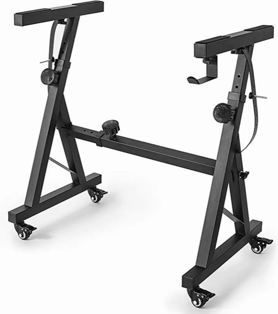 Z Style Adjustable and Portable Heavy Duty Music (Fits 54-88 Key Electric Pianos) Electronic Keyboard Stand