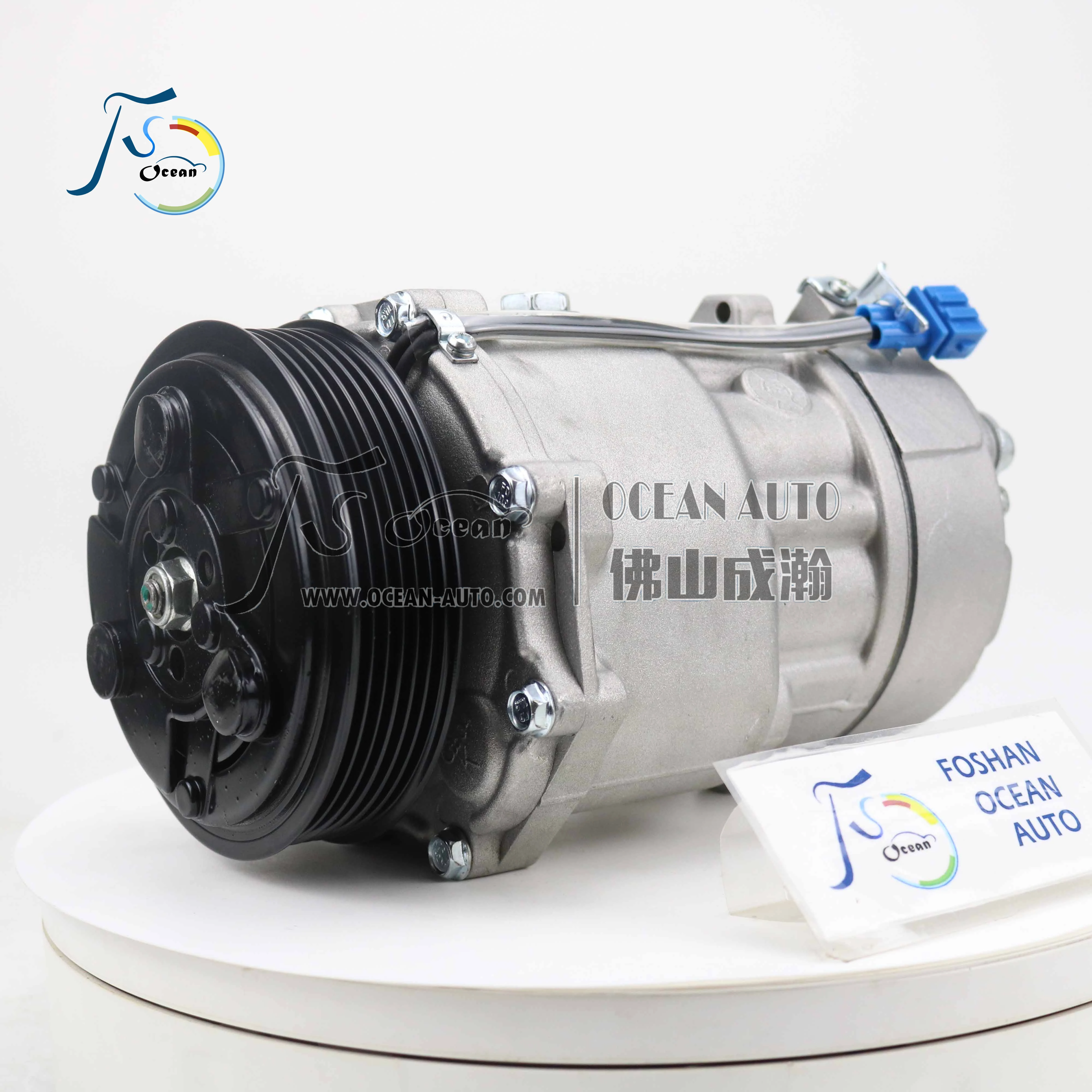 7V16 AC Compressor For Volkswagen LT35 (1996-2006) Bus Van 7D0820805C/7D0820805G/7D0820805H CO0183