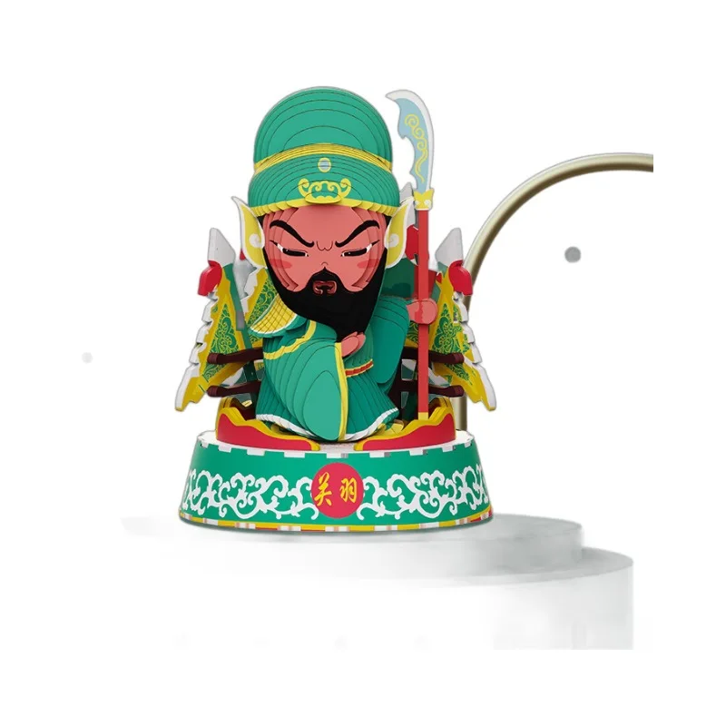 Chinese style 3D three-dimensional paper puzzle creative handmade diy leisure puzzle multi-layer decoration