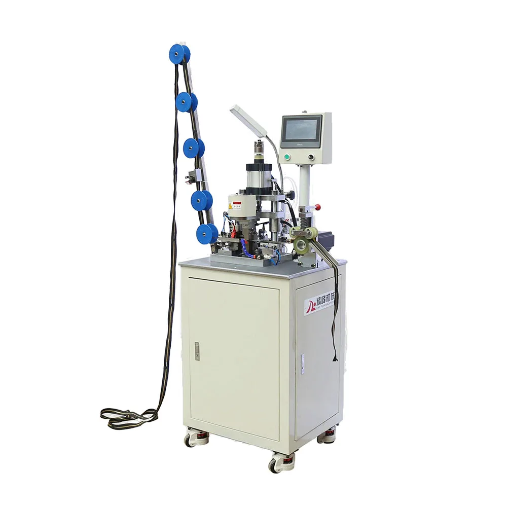 China Auto ultrasonic tape sealing  machine to making zipper