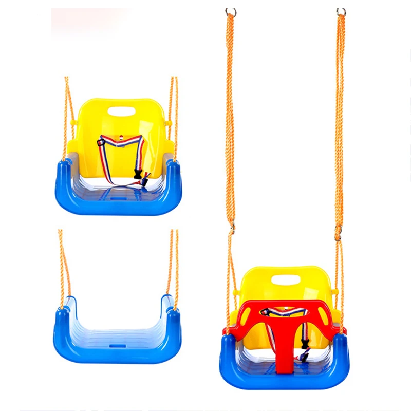 Baby Swing Set Children Indoor Outdoor Yard Family Baby Courtyard Playground Swing Set Kids Swing Seat With Rope