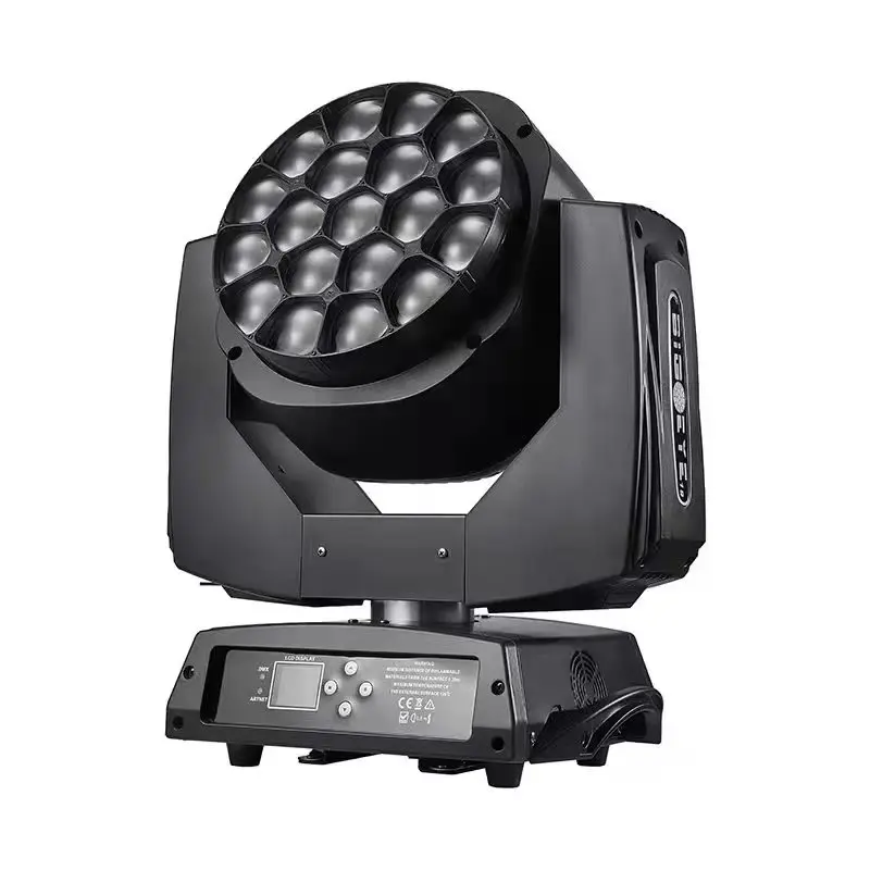 19ps *15w Big bee Eye -moving head wash light   led bulls eye spot light  edi lighting
