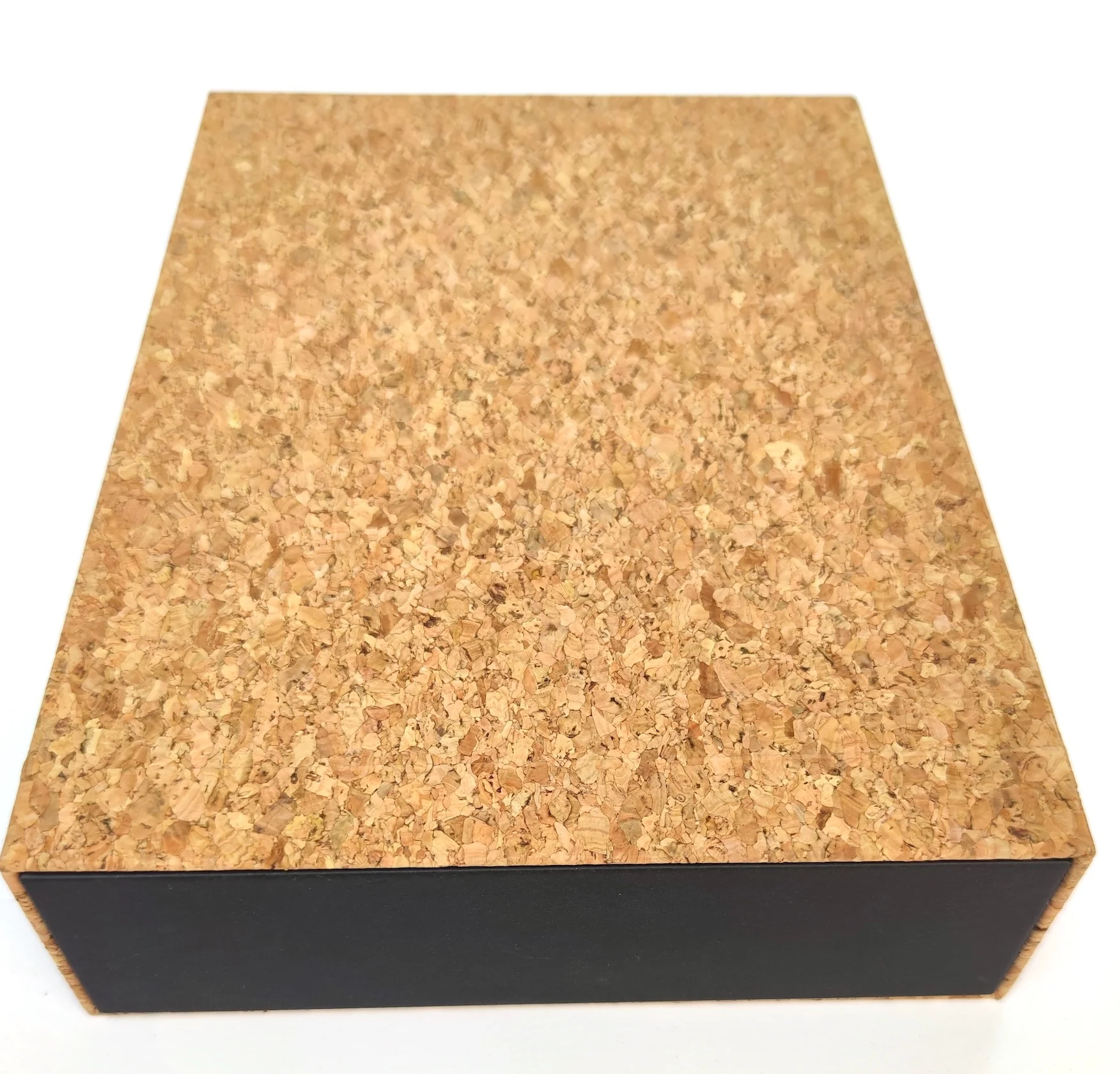 Hand made cork drawer box for gift