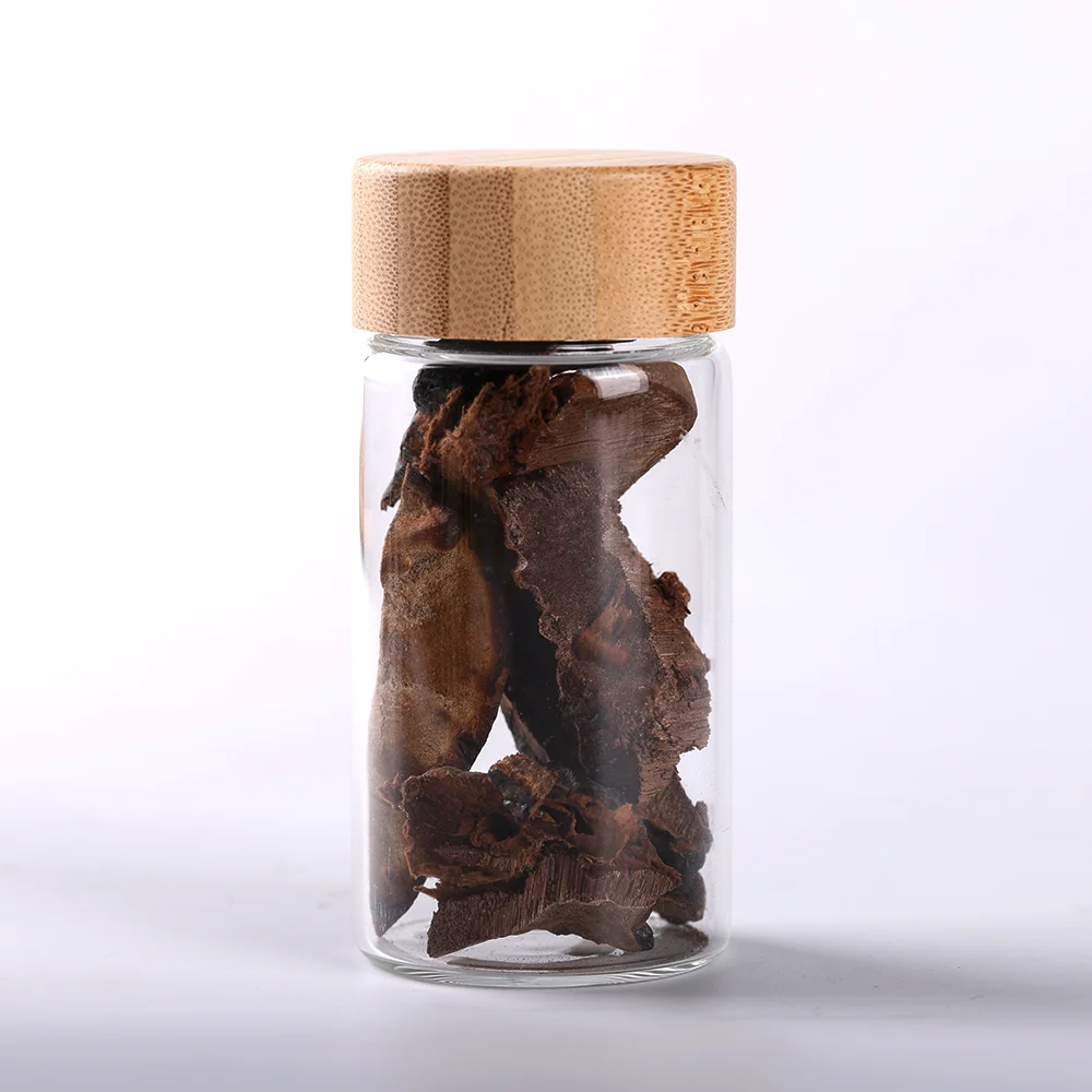 All Sizes Borosilicate Glass 2oz 4 oz 8 oz 10 oz Food Spice Jar Wooden Lid Container Storage Jars