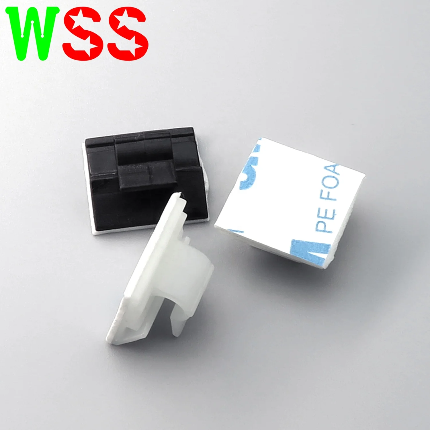 good price WSS adhesive cable clips solar cable clips clip para cables