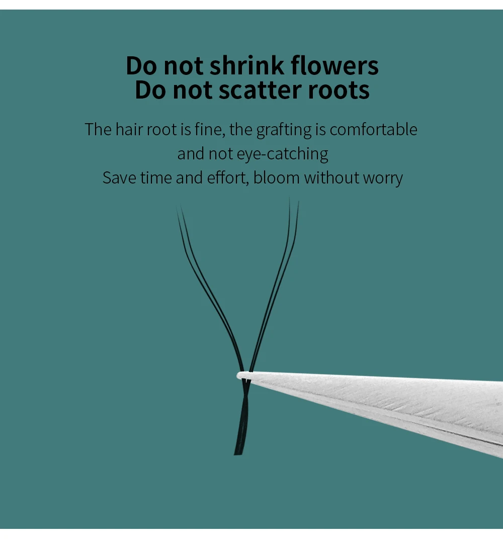 YY LASH Y shape eyelash extensions 0.07 Easy fanning Premade Volume lash  lashes Faux mink 12 rows mesh makeup