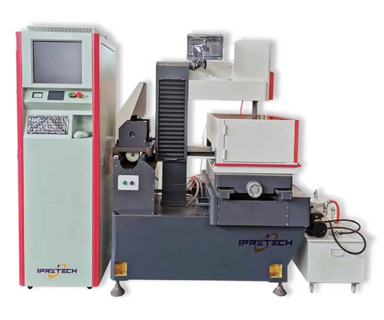 CNC Wire Cut EDM Machine IPM450C with DRO High pressure water pump Hiwin linear guide rail DK7745 Special offer