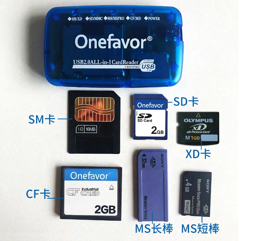 Smart Media SM Special Card Reader USB 2.0 All in one Card Reader