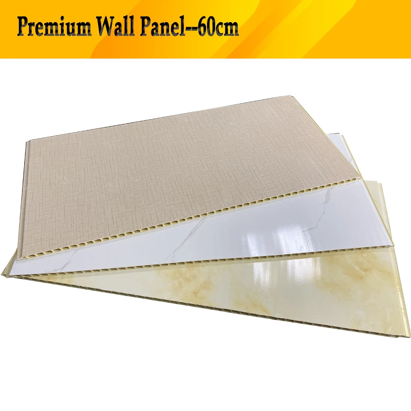 600mm Fabric Design High Quality PVC Decoration Wall Panel Interior