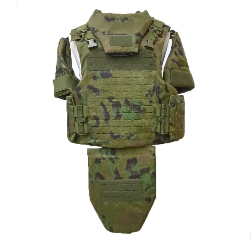 Sturdyarmor Full Body Coverage Tactical Gear Equipment Protective Security Guard Black Tactical Plate Carrier Vest
